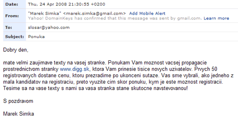 spam od digg.sk