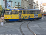 Vykoľajená električka BA