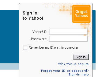 Ochrana na Yahoo proti phisingu