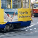 Vykoľajená električka